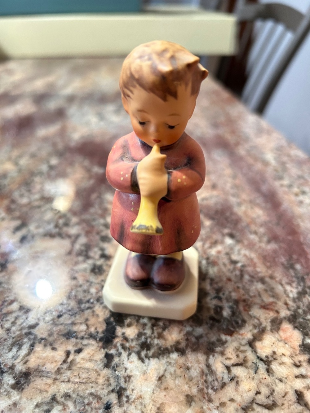 Hummel Goebel Boy with Trumpet 4” Tall